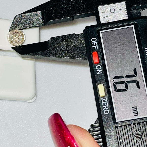 10k REAL Gold Natural REAL Diamond earring FREE Appraisal not plated not cz SALE - Picture 6 of 9